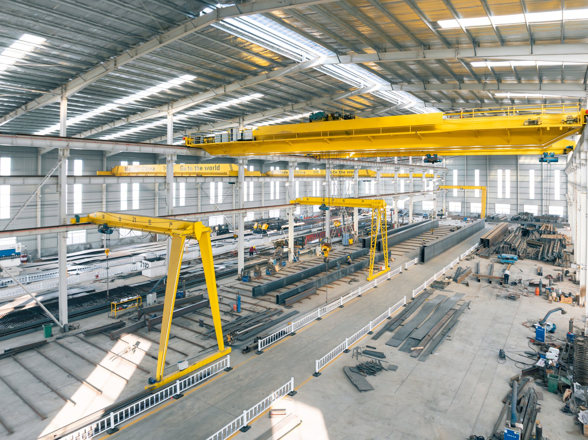 Runway Beam Support Structure